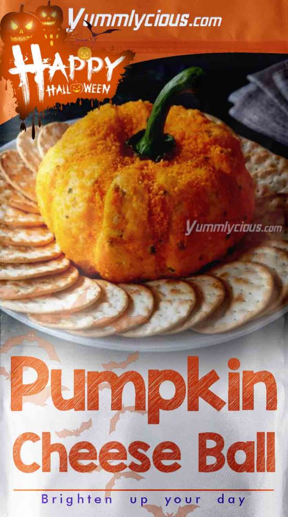 Pumpkin Cheese Ball 2024 | halloween appetizers