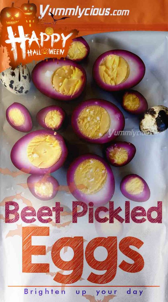Beet Pickled Eggs 2024 | Halloween Recipes