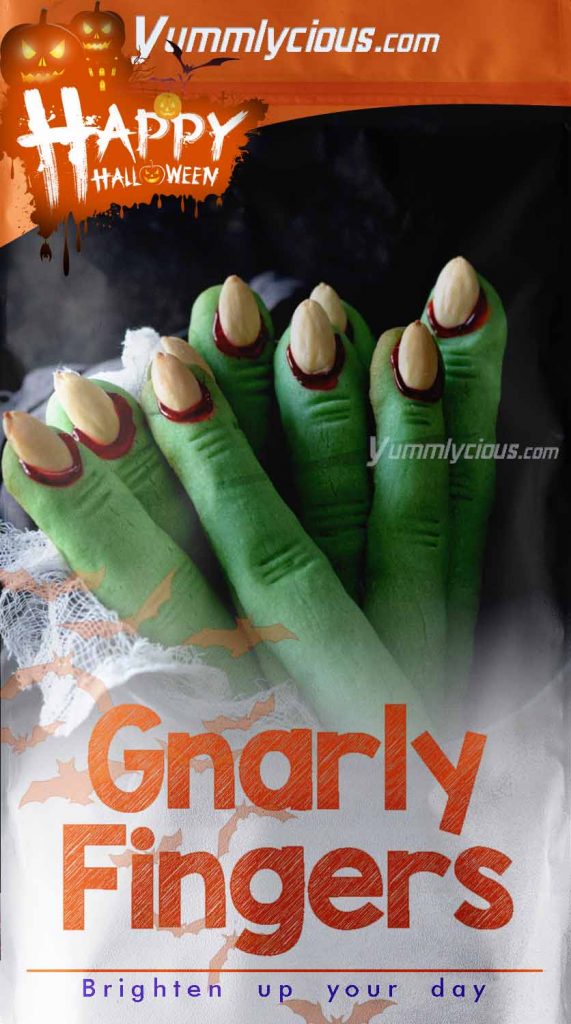 Gnarly Fingers Halloween Candy Recipe