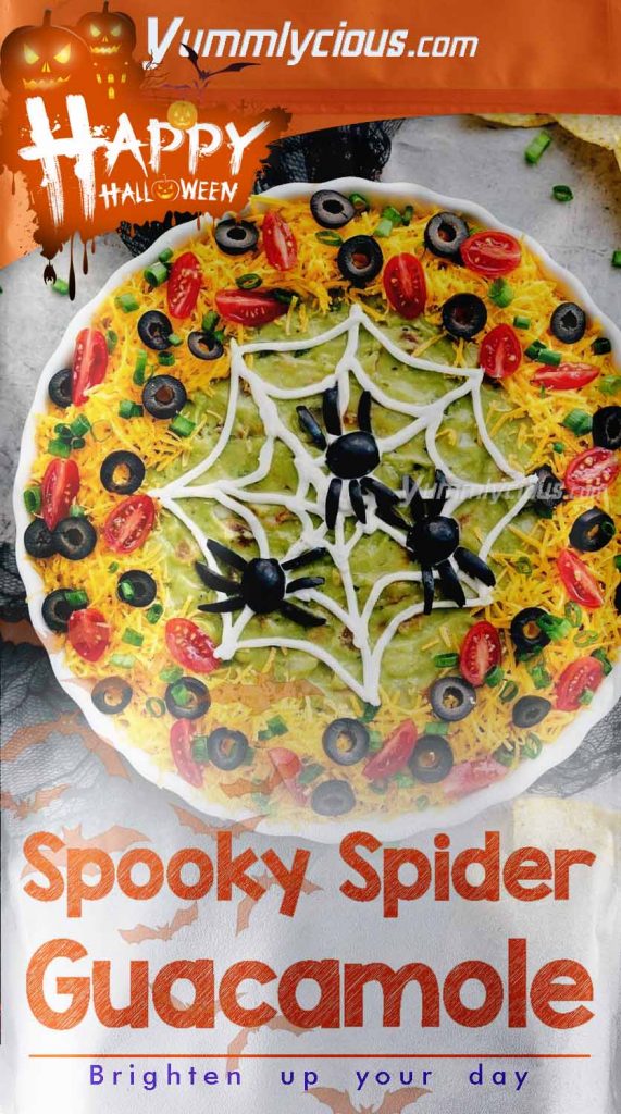 Spooky Spider Guacamole Recipe