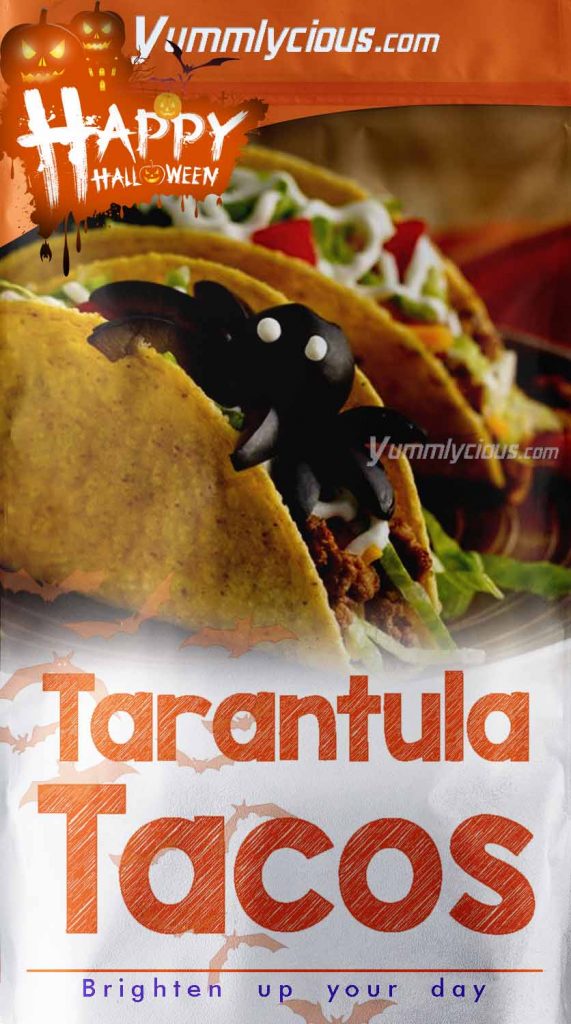 Tarantula Tacos Halloween Recipe